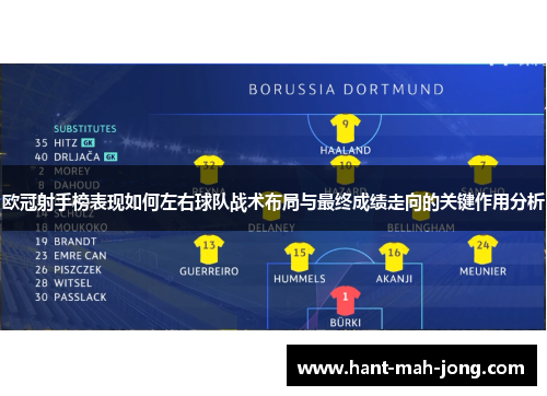 欧冠射手榜表现如何左右球队战术布局与最终成绩走向的关键作用分析